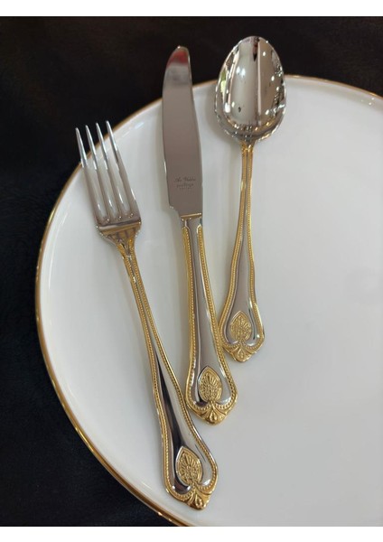 Topkapı Prestige Gold 84 Parça Çatal Kaşık Bıçak Takımı