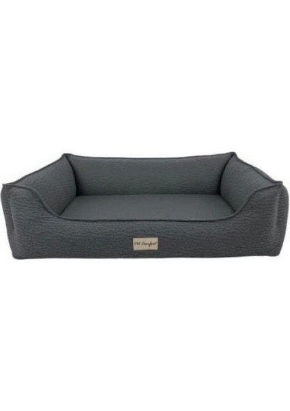 Bravo Siena Gri Köpek Yatağı Xl 80X105CM