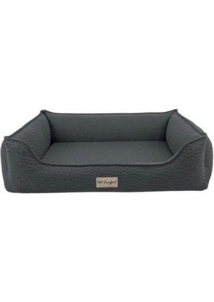 Bravo Siena Gri Köpek Yatağı L 70X90CM
