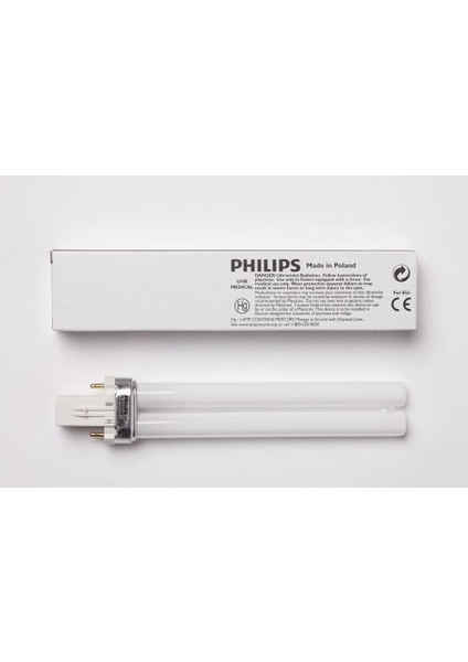 Phılıps 9W/01 Pls Uv-B (311NM) Küvez Ampul