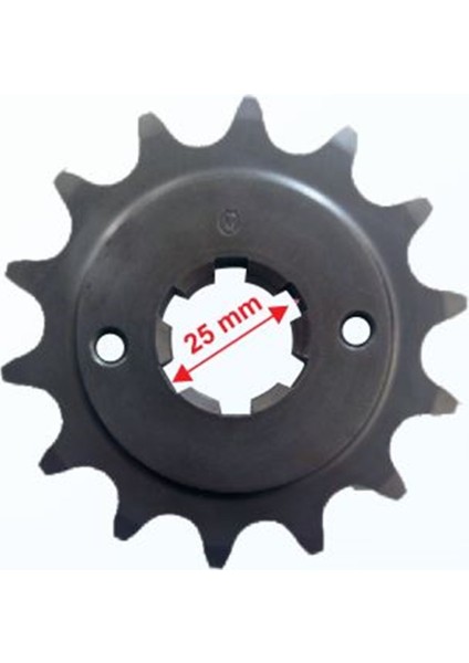 Kymco 150 Ön Dişli 520-14T Iç 25X2 Delikli Öm
