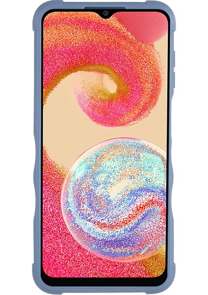 Samsung Galaxy A04E Için 4g Şok Geçirmez Tpu Sabit Pc Damgalı Kabuk Anti-Slip Rahat Defender Telefon Kılıfı (Yurt Dışından)