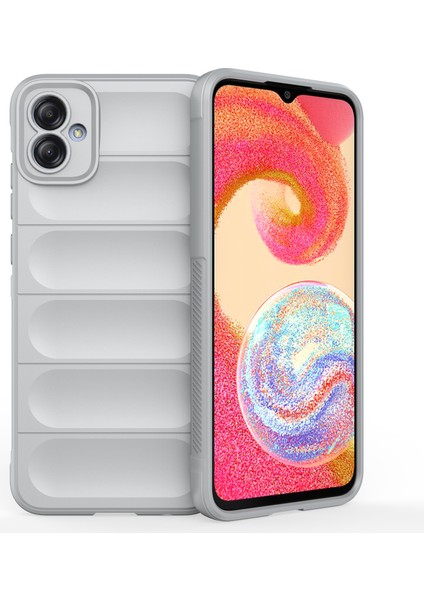 Samsung Galaxy A04E Için 4g Yumuşak Sağlam Arka Kapak Anti-Çizgiye Karşı Damla Koruma Damalı Telefon Koruyucu Kılıf (Yurt Dışından)