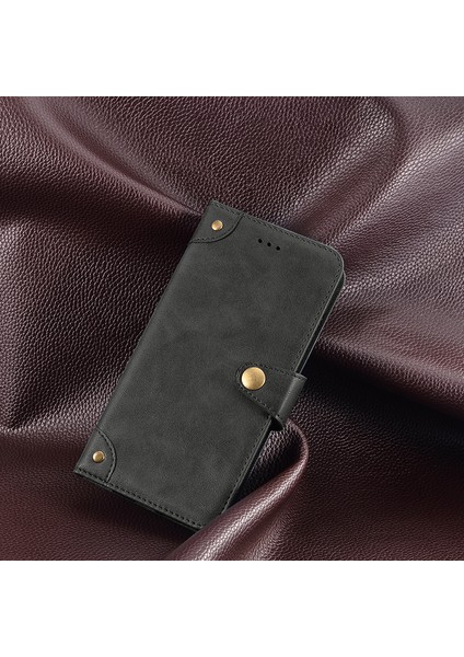 Samsung Galaxy A24 4g Kırmızı Dayanıklı Cüzdan Kılıfı Stand Pu Deri Telefon Kapağı (Yurt Dışından)