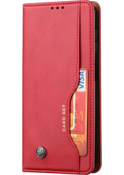 Samsung Galaxy A24 4g Manyetik Kapanış Deri Telefon Kapağı Flip Stand Cüzdan Koruma Kabuğu (Yurt Dışından) fırsatları