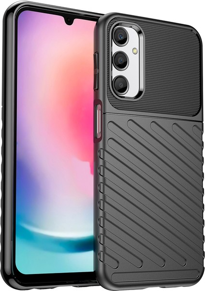 Samsung Galaxy A24 4g Thunder Serisi Kalınlaştırılmış Twill Doku Cep Telefon Kılıfı (Yurt Dışından)