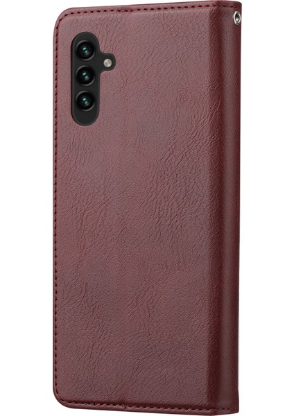 Samsung Galaxy A24 4g Manyetik Kapanış Deri Telefon Kapağı Flip Stand Cüzdan Koruma Kabuğu (Yurt Dışından) indirimleri