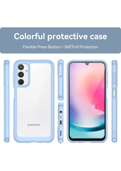 Samsung Galaxy A24 Için 4g Tpu + Akrilik Telefon Kılıfı Önleme Önleyici Telefon Koruyucu Kapak (Yurt Dışından) fiyatları
