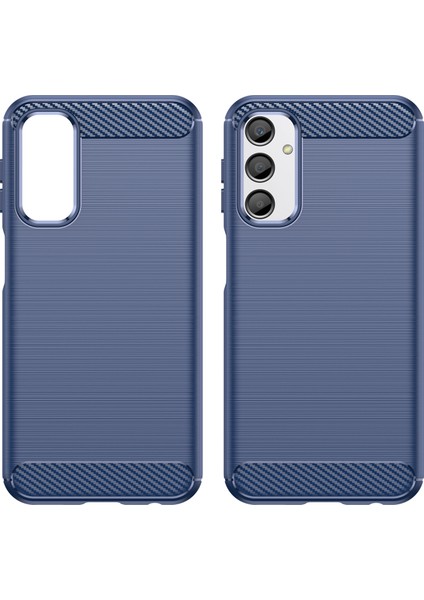 Samsung Galaxy A24 4g Çizgiye Dönüş Anti Tele Kılıfı Karbon Fiber Doku Fırçalanmış Yüzey Koruyucu Arka Kapak (Yurt Dışından) modelleri