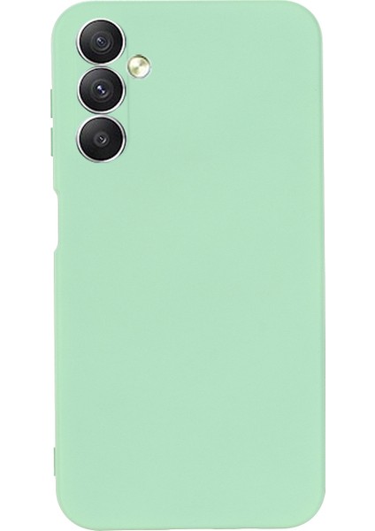 Samsung Galaxy A24 Için 4g Telefon Kılıfı Sıvı Silikon Yumuşak Astar Koruyucu Telefon Kapağı Kayışlı (Yurt Dışından) modelleri