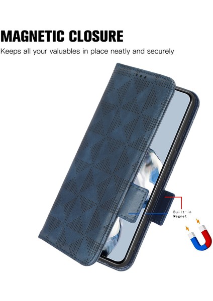 Samsung Galaxy A24 4g Deri Telefon Kılıfı Için Baskılı Üçgen Anti-Güz Cüzdanı Telefon Kapağı (Yurt Dışından) fiyatları