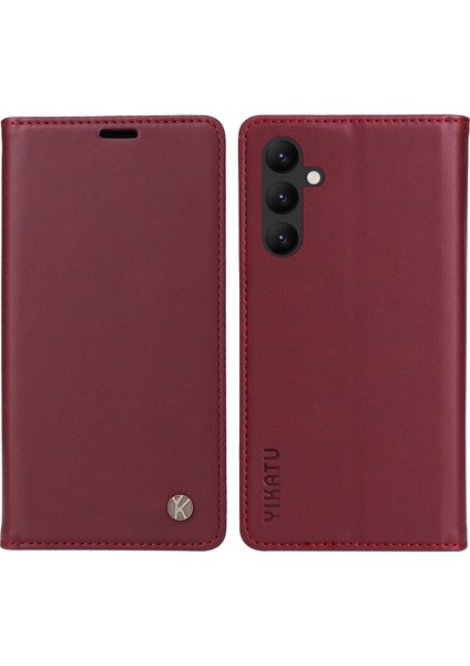 Samsung Galaxy A24 5g Pu Deri Flip Kapak Cüzdan Telefon Kılıfı Stand (Yurt Dışından)