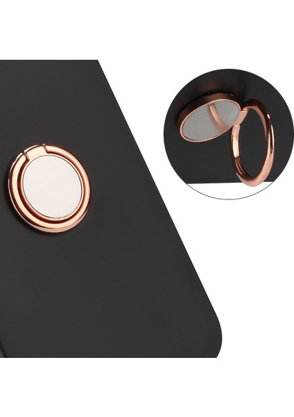 Samsung Galaxy A24 Için 4g Telefon Tpu Kasası Rıng Stand Mat Kapak Destek Araç Magnet Montajı (Yurt Dışından)