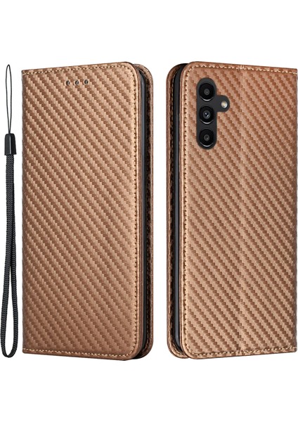 Samsung Galaxy A24 4g Tam Koruma Pu Deri Telefon Kılıfı Manyetik Telefon Kapağı Stand Cüzdanı (Yurt Dışından)