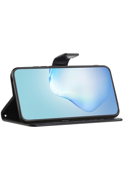 Samsung Galaxy A24 Için 4g Telefon Cüzdan Kılıfı Baykuş Ağacı Baskılı Pu Deri Stand Telefon Kapağı (Yurt Dışından)