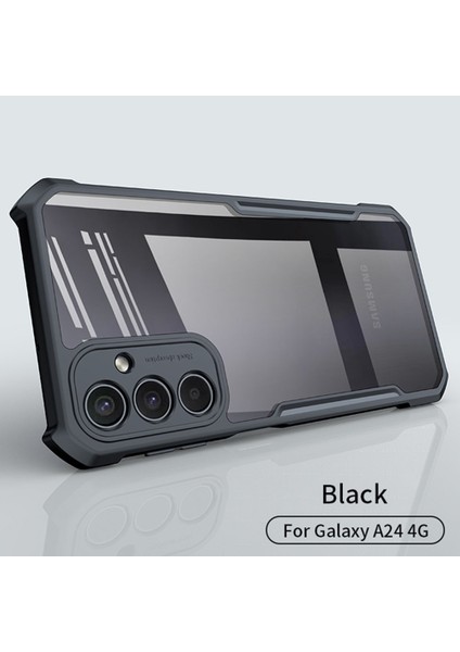 Samsung Galaxy A24 4g Çizgiye Dönüş Anti Mobil Telefon Kapağı Açık Akrilik+Tpu Şok Geçirmez Telefon Kılıfı (Yurt Dışından) fiyatları