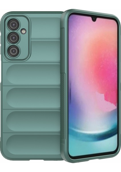 Samsung Galaxy A24 4g Çizgiye Karşı Çizgiye Karşı Telefon Kapağı Tpu Geri Koruyucu Telefon Kılıfı (Yurt Dışından)