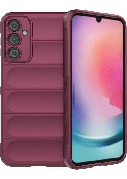 Samsung Galaxy A24 4g Çizgiye Karşı Çizgiye Karşı Telefon Kapağı Tpu Geri Koruyucu Telefon Kılıfı (Yurt Dışından)