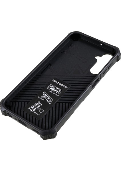 Samsung Galaxy A24 4g Pc+Tpu Telefon Kılıfı Kamuflaj Kickstand Cep Telefonu Kapağı (Yurt Dışından) fırsatları