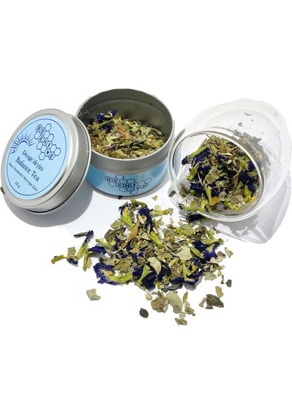 Balance Tea Dengedeyim Bitki Çayı 50 gr Moringa Mavi Kelebek Gurme Soğuk Sıcak Çay