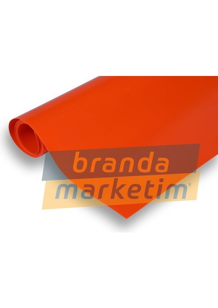 Branda Marketim Polyester Branda KUMAŞI-440 Gr/mt2-Turuncu (140 cm En)