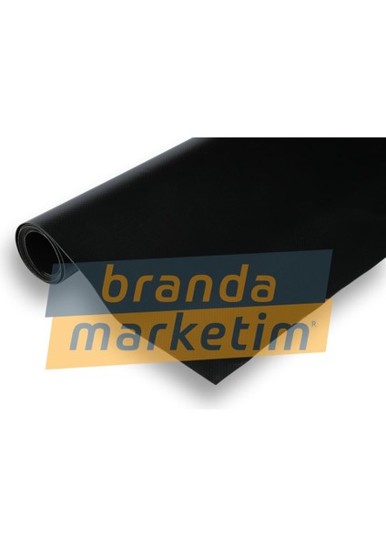 Branda Marketim Polyester Branda KUMAŞI-440 Gr/mt2-Siyah (140 cm En)