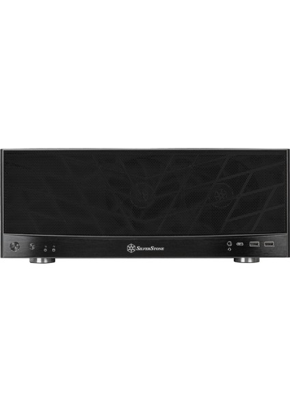 GD11B 2X12CM Fanlı, USB 3.0 Type-C, 240MM Sıvı Soğutma Destekli Kompakt Atx Htpc Kasası (SST-GD11B)