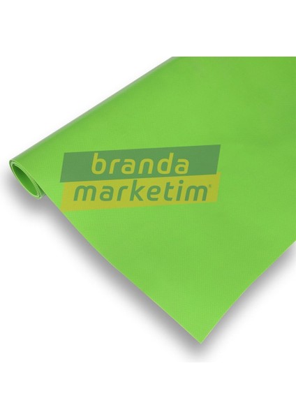 Branda Marketim Polyester Branda KUMAŞI-440 Gr/mt2-Açık Yeşil (140 cm En)