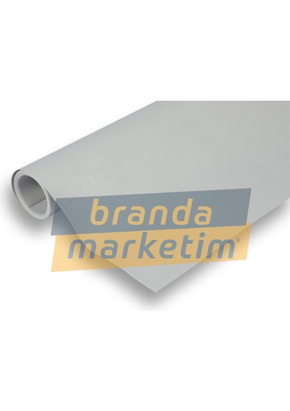 Branda Marketim Polyester Branda KUMAŞI-440 Gr/mt2-Gri (140 cm En)