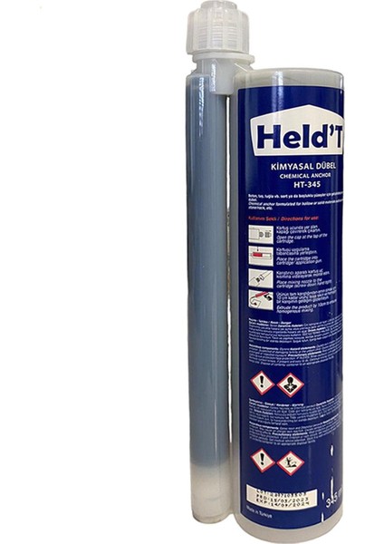 Heldt HT345 Epoksi Kimyasal Dübel F.1311 Polyester Bazlı 345 ml