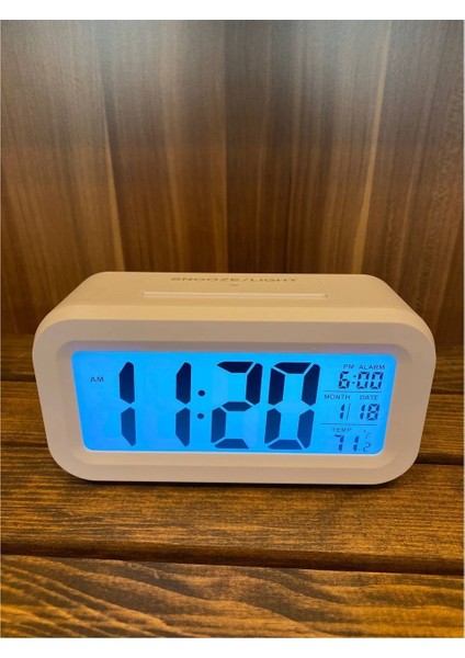 Dijital Saat Ofis Ev Alarmlı ışıklı dereceli fırsatları