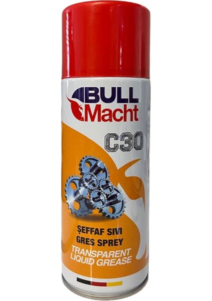 Bull Macht C30 Sıvı Gres Sprey 400 BM1005