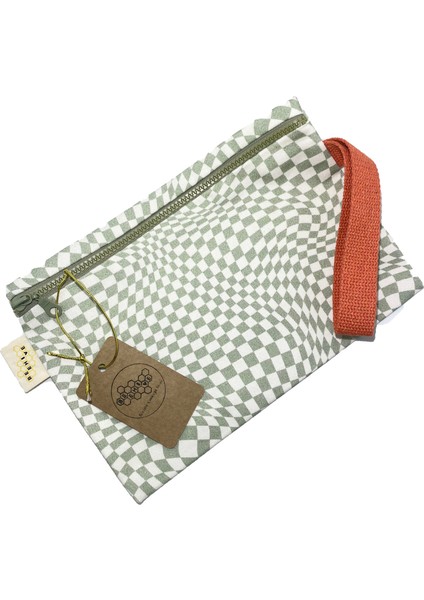 "beehive" Illusion Mirror Consept Clutch El Çantası - Makyaj Mini Plaj Çantası