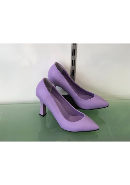 Yeni Model 9 cm Kadeh Topuk Stiletto Ayakkabı