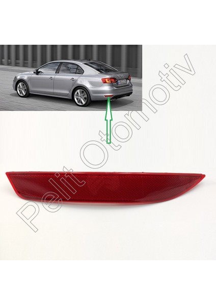 Jetta Sol Tampon Reflektörü 5C6945105A
