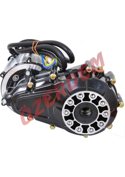 E-Bis 3 Teker Yolcu Şanz ve Motor 60 Volt 1200 Watt Dc