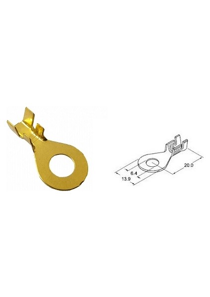Skn 6-06 Kablo Ucu Terminal Başlık Hisar 150 Adet Paket