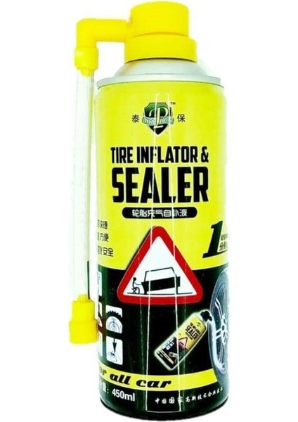 Lastik Tamir Kiti Şişirmeli 450 Ml.