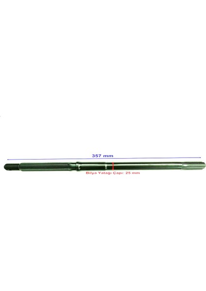 Yuki 200 Aks 357XBİLYA Yatağı 25X6-23 Freze Kısa Öm