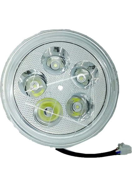 Ybr Uyumlu Far Atomu Yuvarlak 2006-08 5 Ledli