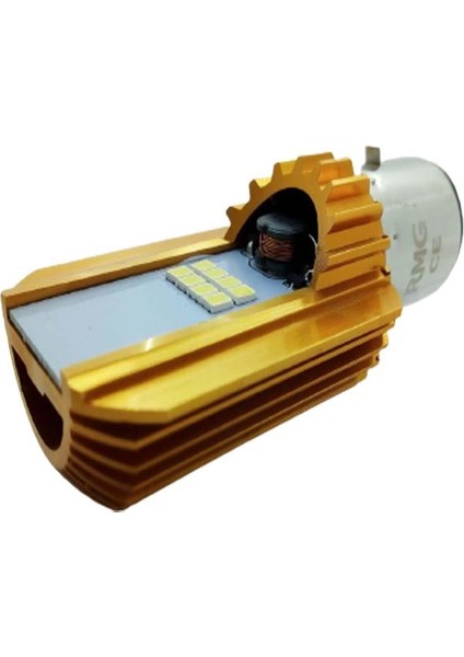 12V 35*35 Bosch Tipi LED Ampül Çakarlı 3 Foksiyonlu
