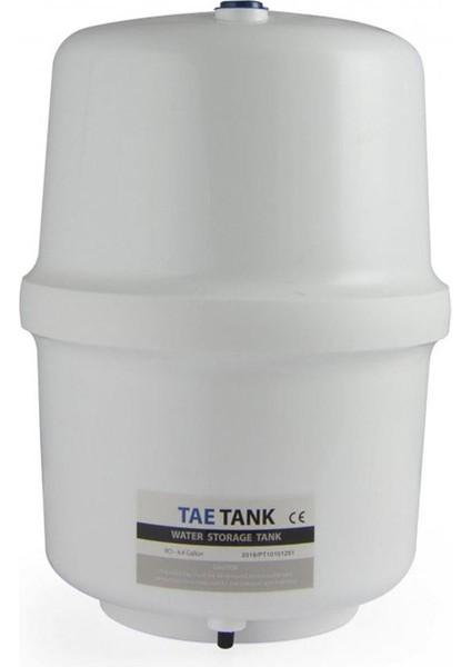 4 Galon/15 Litre Metal Basınç Denge Tankı- Tae, Su Arıtma Cihazı Tankı