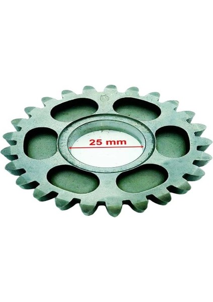 Pumarex 500 Şanzıman Dişlisi 26T Iç 25X6 Gözlü Öm