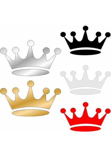 Kral Tacı Sticker 10Lu