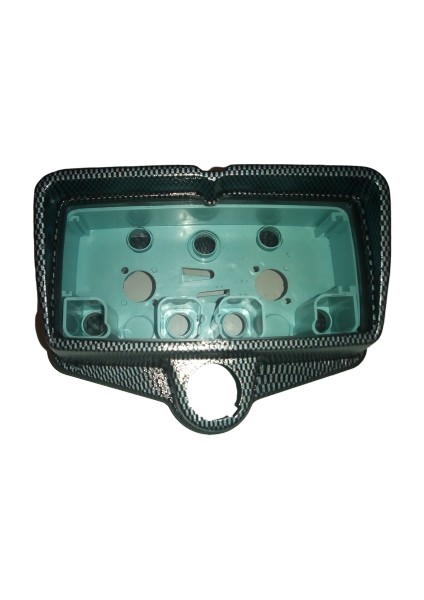 Cg Model Gösterge Kapağı Alt-Üst Karbon Gri