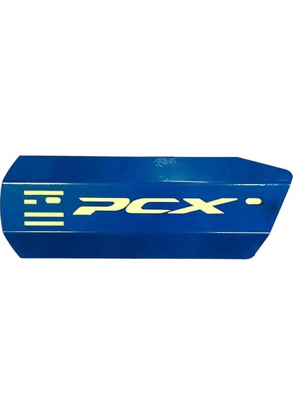 Honda Pcx 2021 - 2024 Uyumlu Eksoz Koruma Demiri Mavi