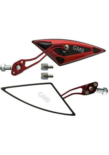Ayna Set Kırmızı S-02