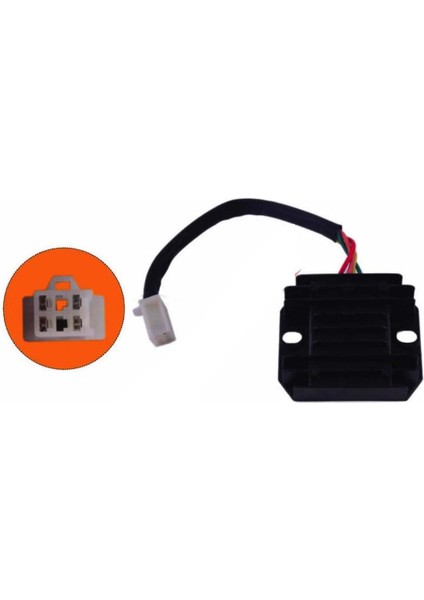 Xcg 125 Regülatör 4 Lü Dişi Soket