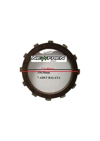 Kawasaki Uyumlu Depraj Balatası Kawasakı Zr750 / Zephır