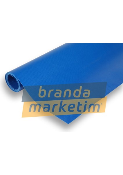Polyester Branda KUMAŞI-650 Gr/mt2-Mavi (150 cm En)